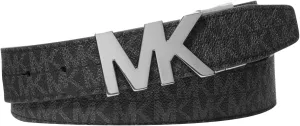 Michael Kors Men's 34mm Reversible MK Buckle Belt