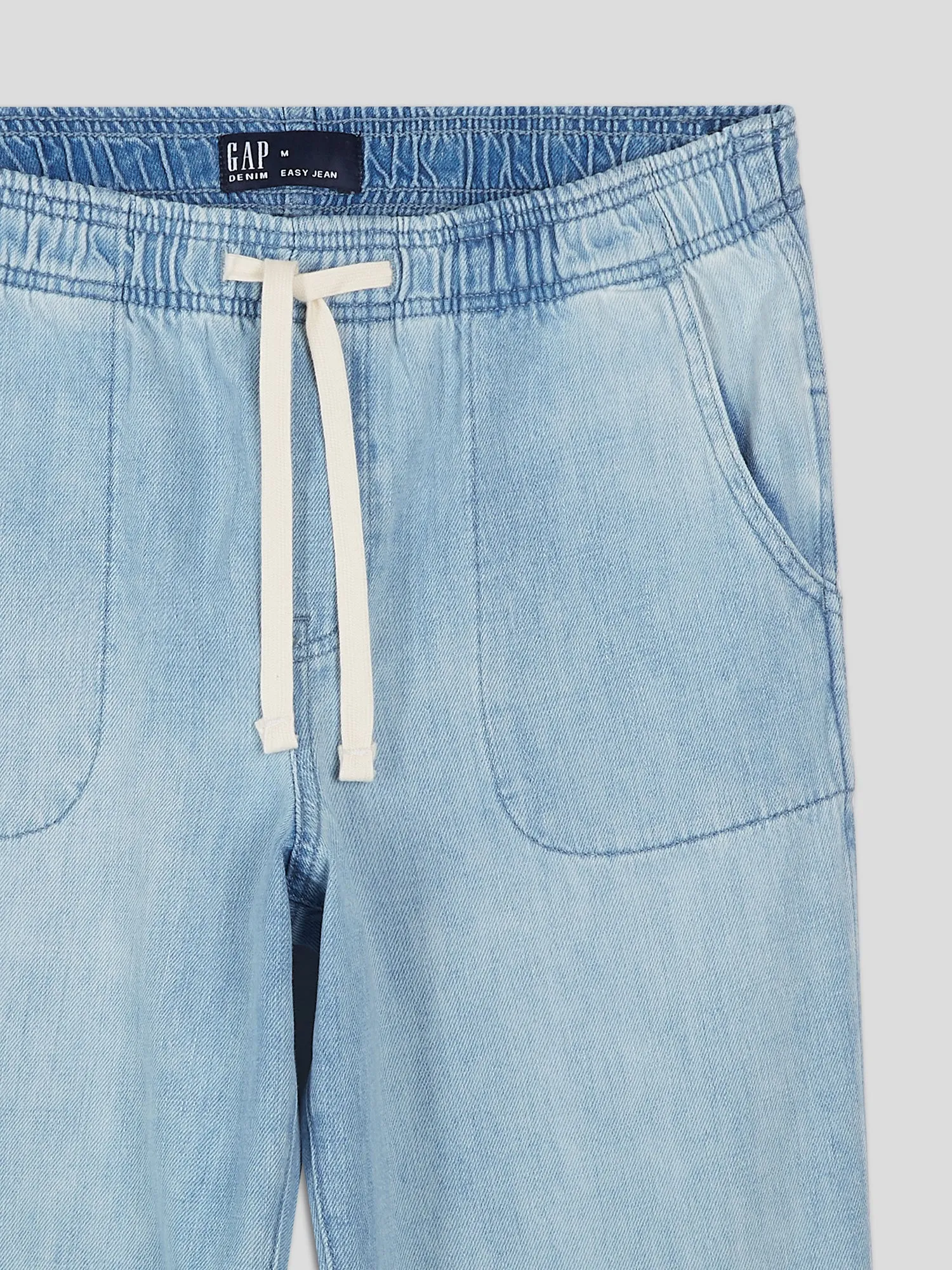 Mid Rise Easy Jeans with Washwell