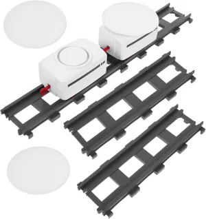 Milisten 3sets Electric Rotary Set Track Creative Rotating Sushi Simulation Toy for Family Parties and Imaginative Play Construction