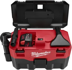 Milwaukee 0880-20 18V Cordless Lithium-Ion 2 Gallon Wet/Dry Vacuum (Bare Tool)