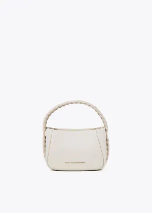 Mini bag with braided handle