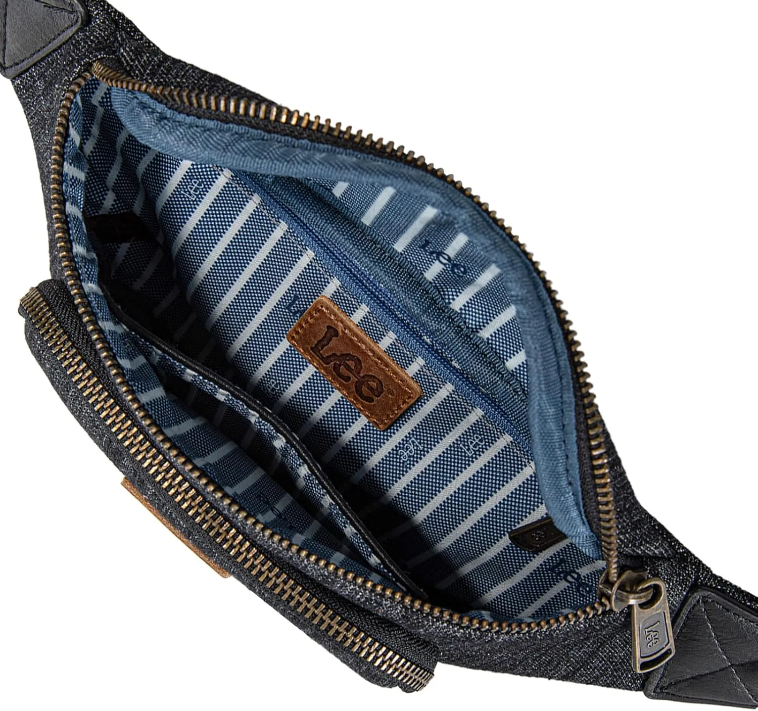 Montana West x Lee Fanny Pack for Women Denim Waist Pack Travel Belt Bags Crossbody Sling Bag
