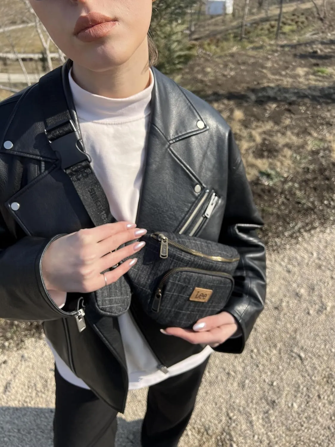 Montana West x Lee Fanny Pack for Women Denim Waist Pack Travel Belt Bags Crossbody Sling Bag