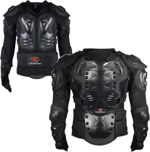 Motorcycle Jacket Full Body Armor, Chest Protection Dirt Bike Gear for Men Motorcycle Gear Motorcycle Armor Motocross MTB Racing Off-Road