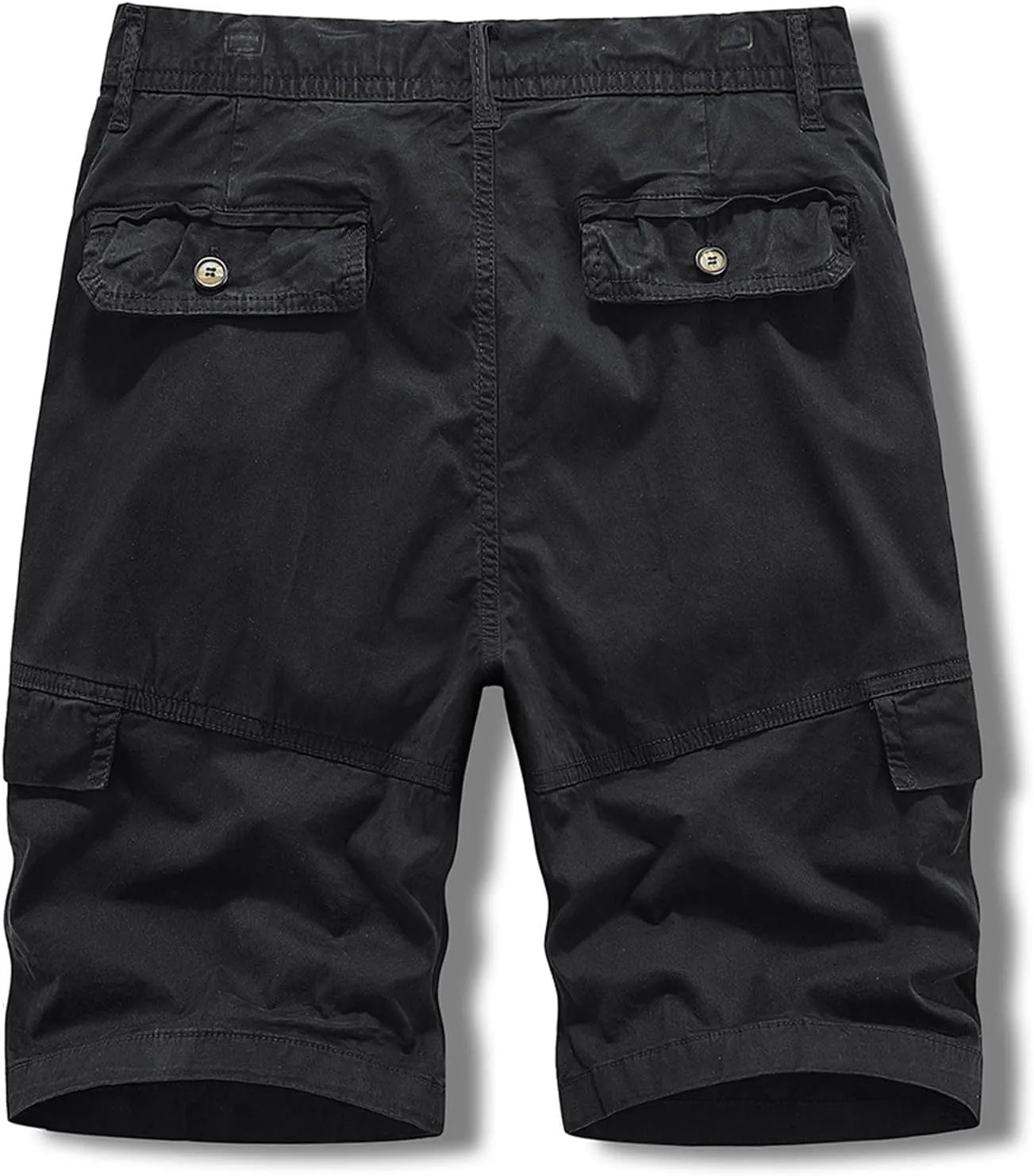 Muscularfit Shorts Men Casual Cotton Solid Multi Pockets Cargo Shorts Summer Outdoor Fashion Work Utility Tooling Shorts 2023