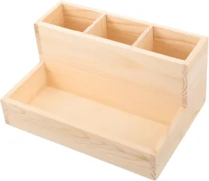 Nail Polish Organizer Makeup Brush Holder Vanity Storage Craft Storage Box Office Supplies