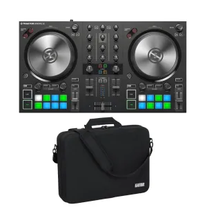 Native Instruments Traktor KONTROL S2 MK3   Gator Cases GU-EVA-1813-3 EVA DJ Controller Carry Case