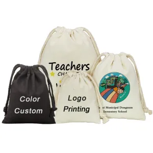Natural Cotton Muslin Drawstring Bags,Custom Dust Bags,Cotton Drawstring Bags,Personalized bags,Treat Bags,Jewelry Bags,Candy Bags,lunch bag