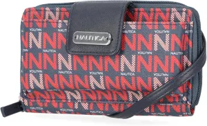 Nautica Harbor Womens Crossbody Purse RFID Blocking Zip Around Clutch Wallet