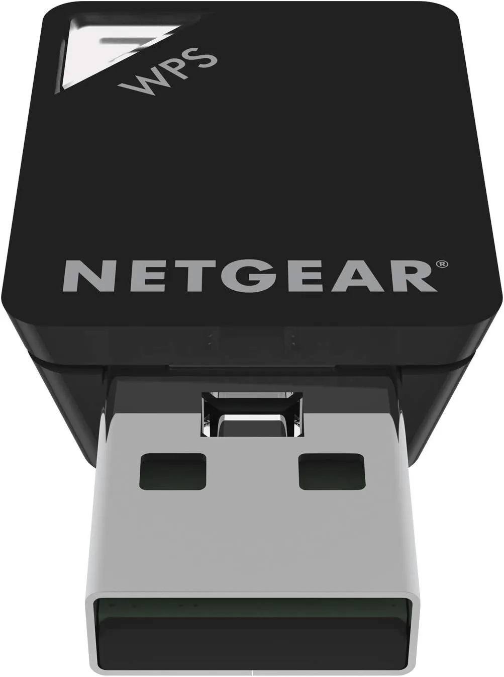 NETGEAR AC600 Wi-Fi USB 2.0 Mini Adapter for Desktop PC | Dual Band WiFi Stick for Wireless Internet (A6100-10000S), Black