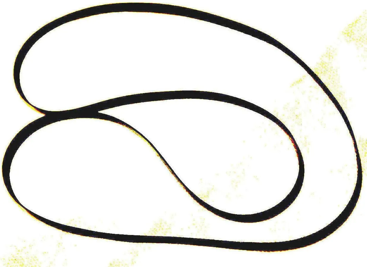 New Replacement Belt for 35.1" Turntable for use with Luxman PD-300 PD-310