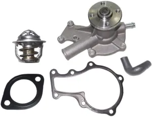 New Water Pump With Return Hose & Thermostat COMPATIBLE WITH Kubota G2000 G2000-S SN:>=761959