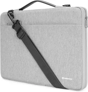 NIDOO Tablet Sleeve 10 inch Laptop Sleeve Shoulder Bag Carrying Case for 10.2" 10.9" iPad / 10.5" 11" iPad Pro M2 M4 / 10.5" 10.9" 11" iPad Air 2024/10" Surface Go 3/10.5" Galaxy Tab S6 S4 A8 S8