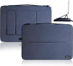 Nillkin 14 inch Laptop Case & Stand - Laptop Sleeve Bag with Handle - Compatible with 13/13.3-14 inch Laptops - Blue