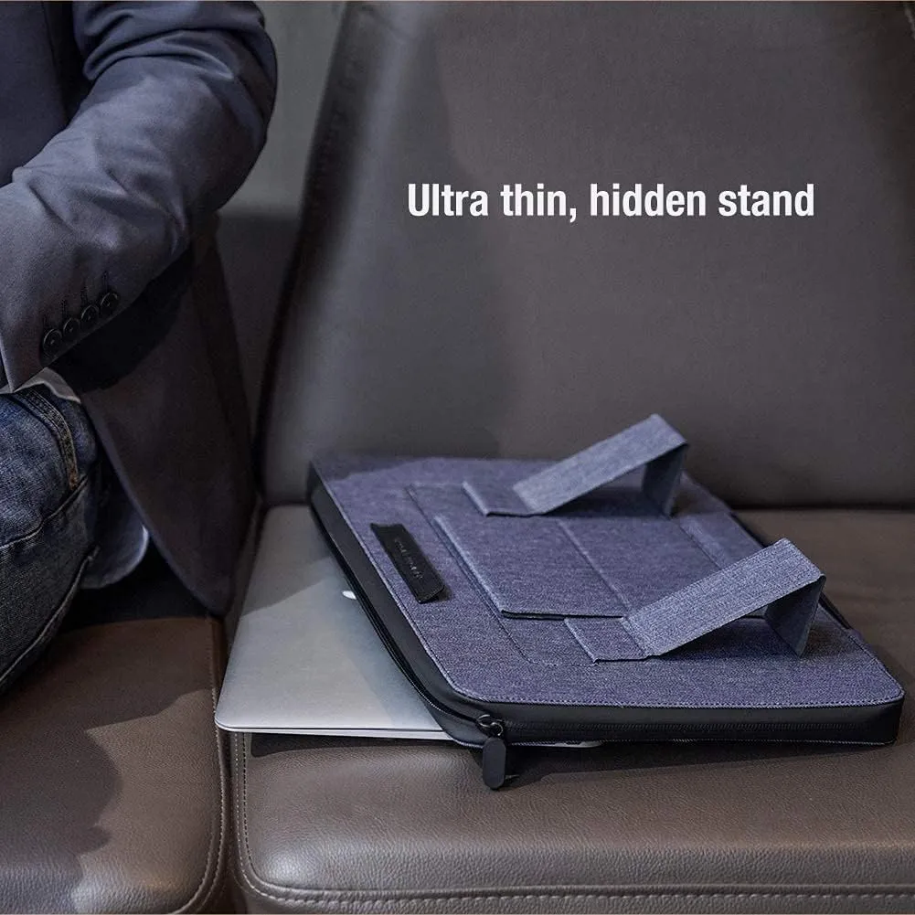Nillkin 14 inch Laptop Case & Stand - Laptop Sleeve Bag with Handle - Compatible with 13/13.3-14 inch Laptops - Blue