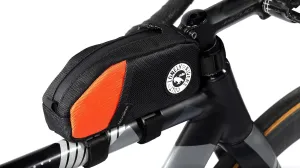NOMADPAK: TREKKING 0.9L Top Tube Bag (Black-Orange)