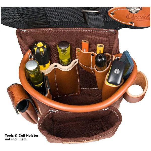 Occidental Leather ADJUST-TO-FIT FATLIP TOOL BAG SET