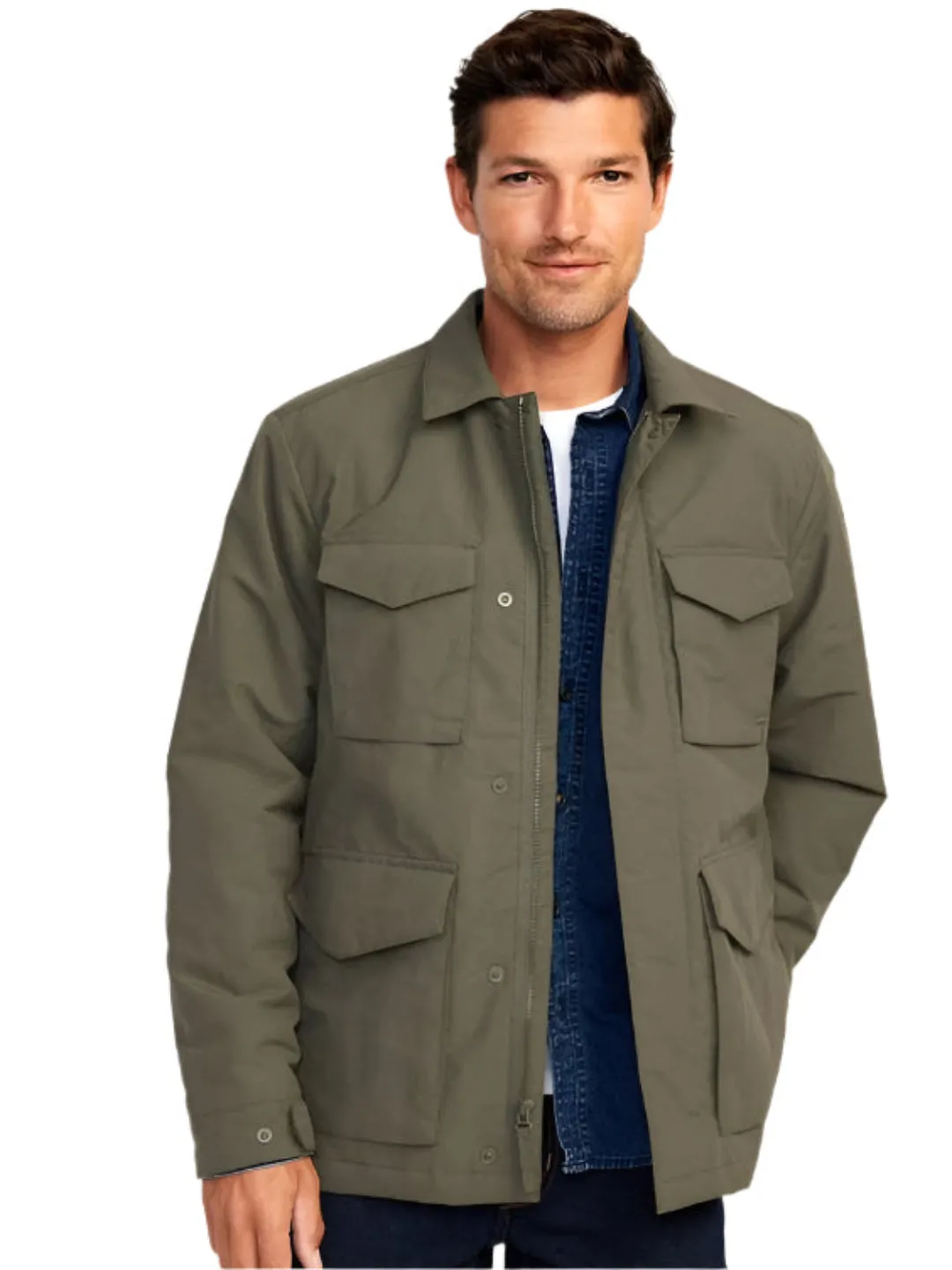 Old Navy Water Resistance Men's Tech Utility Jacket 746658-001