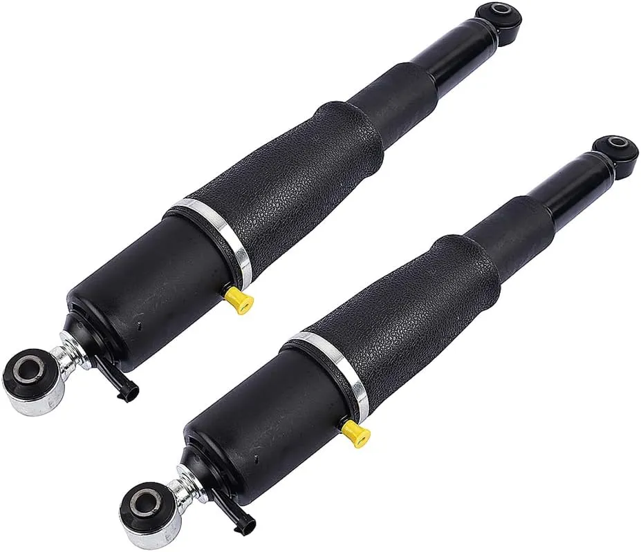 Pair Rear Air Ride Suspension Shocks Replacement for Cadillac Escalade GMC Yukon XL Chevy Avalanche 1500 Suburban 1500 Tahoe 1500 2000-2014 25979391 25979394