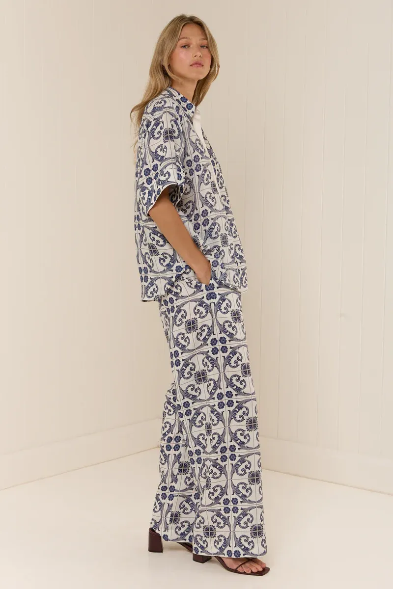 PALM NOOSA | BELLA TILE PANTS