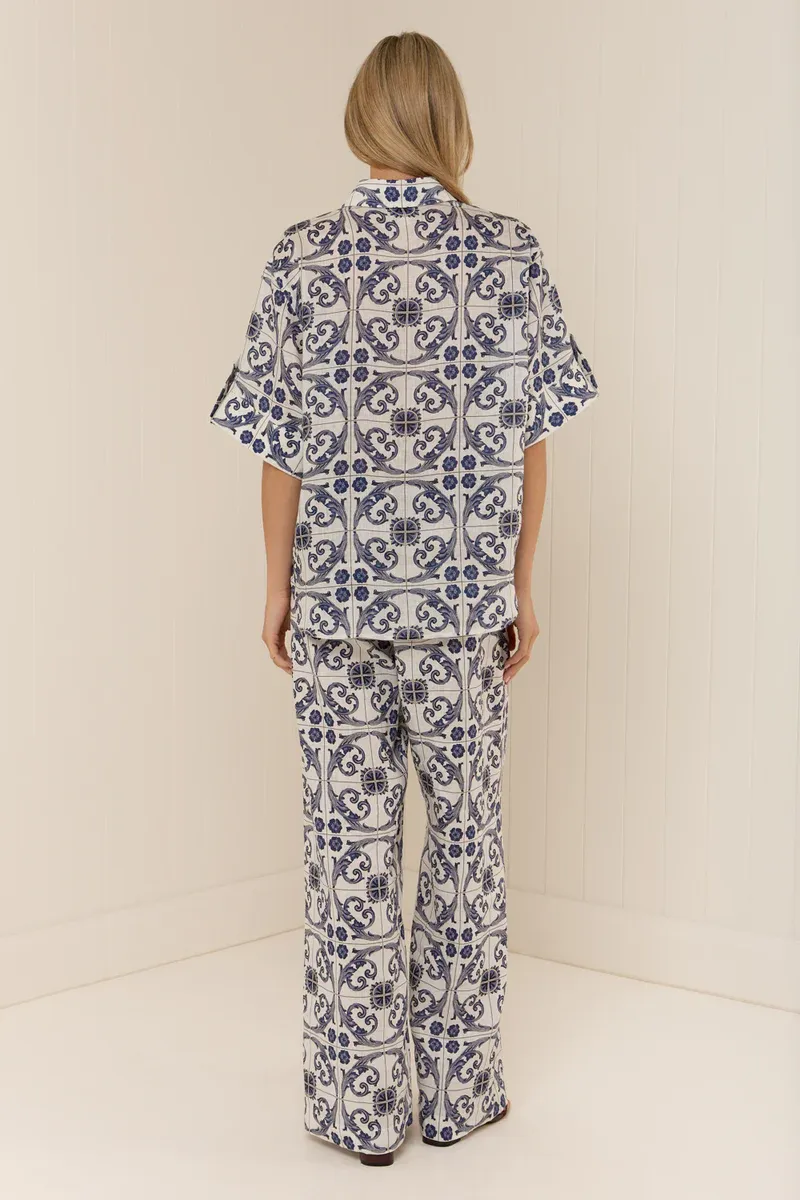 PALM NOOSA | BELLA TILE PANTS