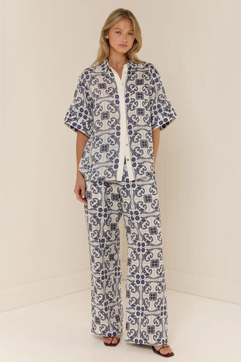 PALM NOOSA | BELLA TILE PANTS