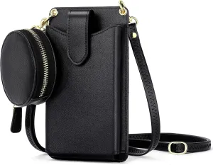 Peacocktion Small Crossbody Cell Phone Purse for Women, Lightweight Mini Small Crossbody Bags for Women with Card Slots