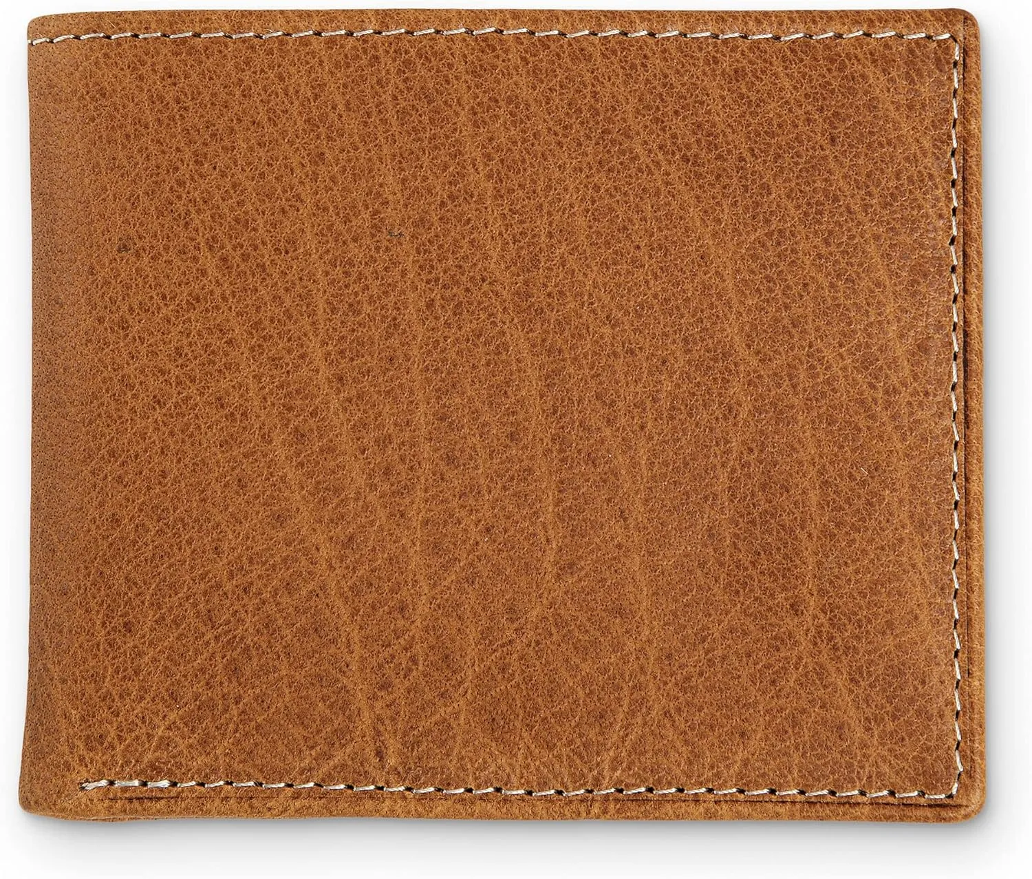 PEGAI Standard Full-Grain Leather Bifold Wallet For Men | Stylish and Secure RFID Blocking Slim Mens Wallet With Credit Card Holder | Edward (Cinnamon)