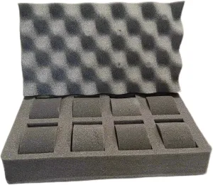 Pelican Case 1170 Replacement Foam Insert for 8 Watches (Foam ONLY)
