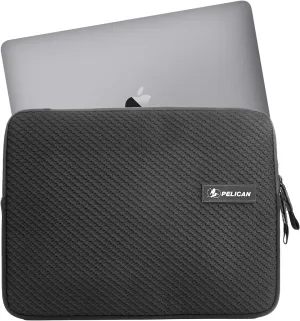 Pelican Traveler Laptop Case/Sleeve 14 Inch [Padded Exterior] [Compact Design] Weather Resistant and Heavy Duty Laptop Bag for All Laptops from 12 inches up to 14 inches - MacBook Pro/Air - Black