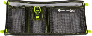 Perception Kayaks Splash Three Pocket Organizer - for Kayaks, Grey, One Size