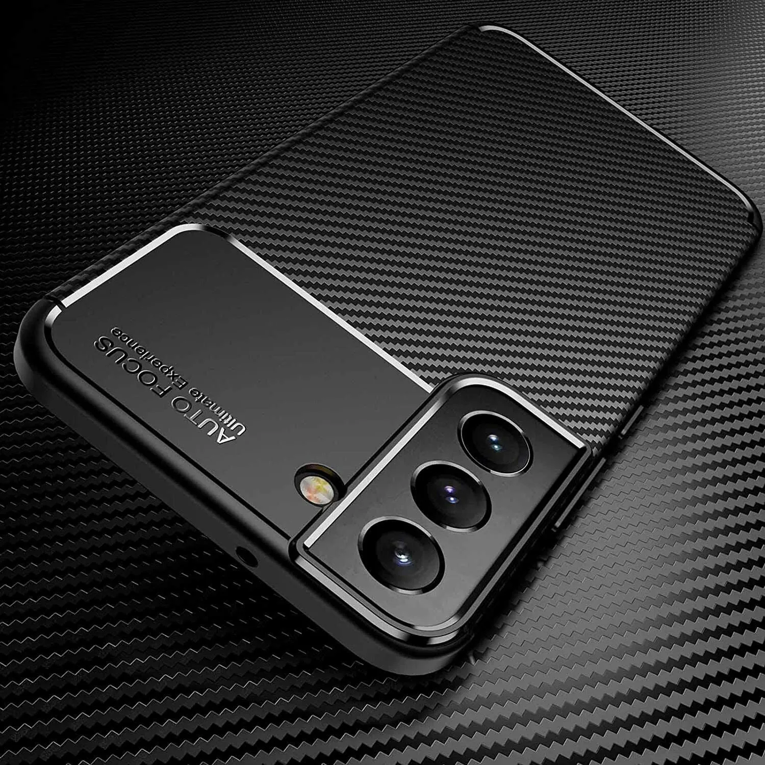 Phone Case Samsung Galaxy S23  Plus Carbon Gel Cover Ultra Slim Shockproof