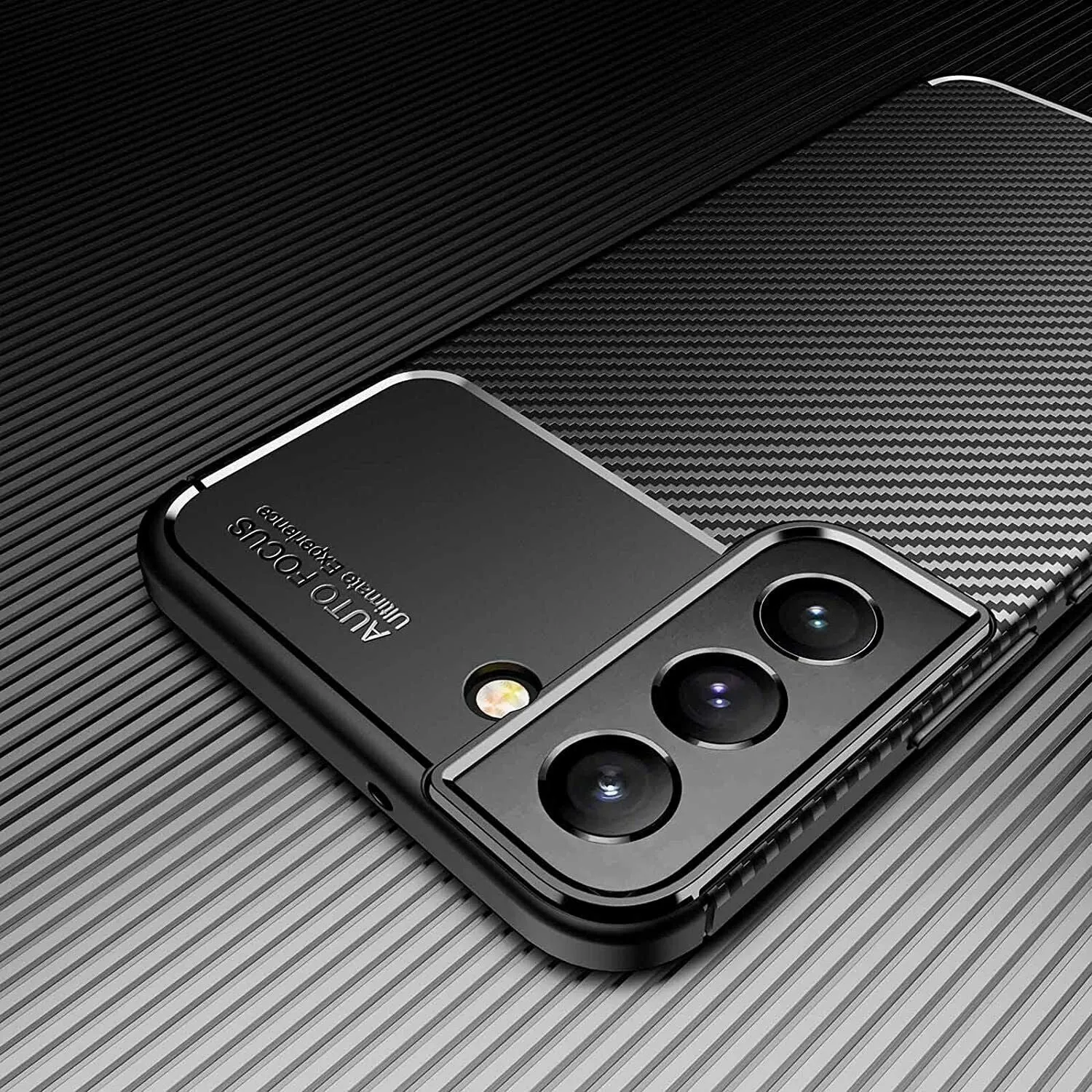 Phone Case Samsung Galaxy S23  Plus Carbon Gel Cover Ultra Slim Shockproof