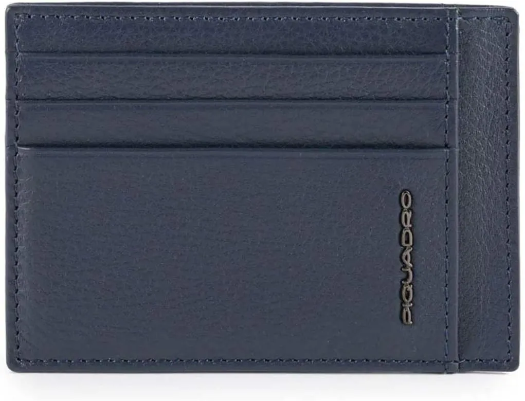 Piquadro Women's Credit Card Case, Blue (Blu), 11 Centimeters