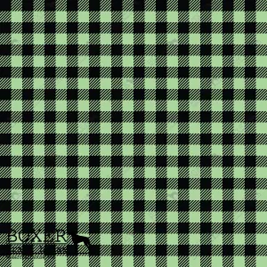 Pistachio Green - Buffalo Plaid Diagonal 1/4"