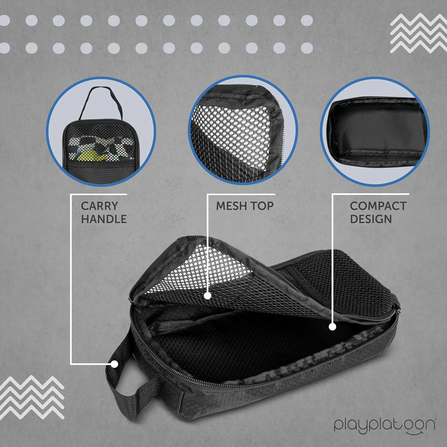 Play Platoon Cornhole Bag Carrying Bag, Corn Hole Carry Case, Carrying Case for Cornhole