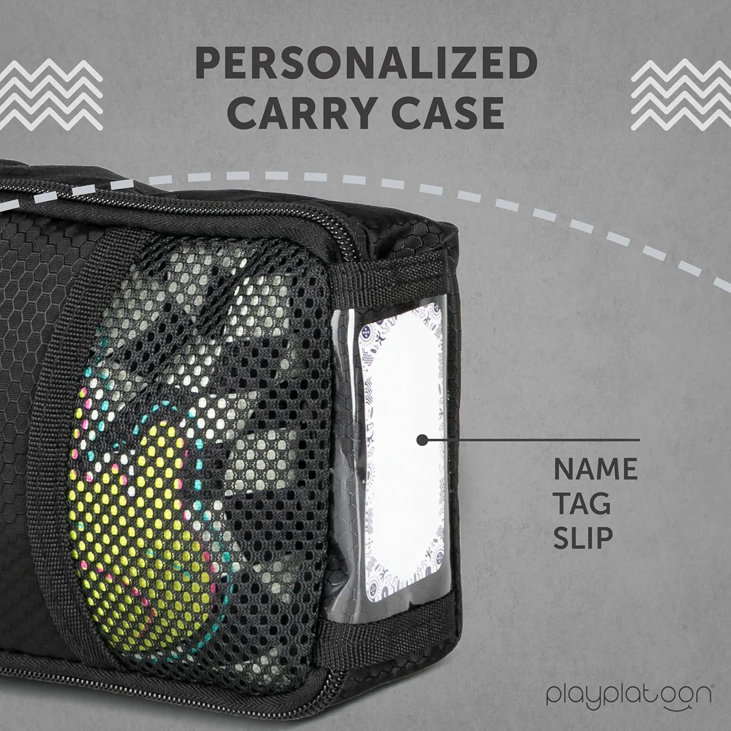 Play Platoon Cornhole Bag Carrying Bag, Corn Hole Carry Case, Carrying Case for Cornhole