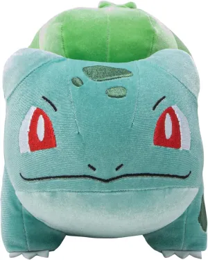 Pokémon Bulbasaur Select Velvet Plush - 8-Inch Bulbasaur Plush with Unique Velvet Fabric and Authentic Details