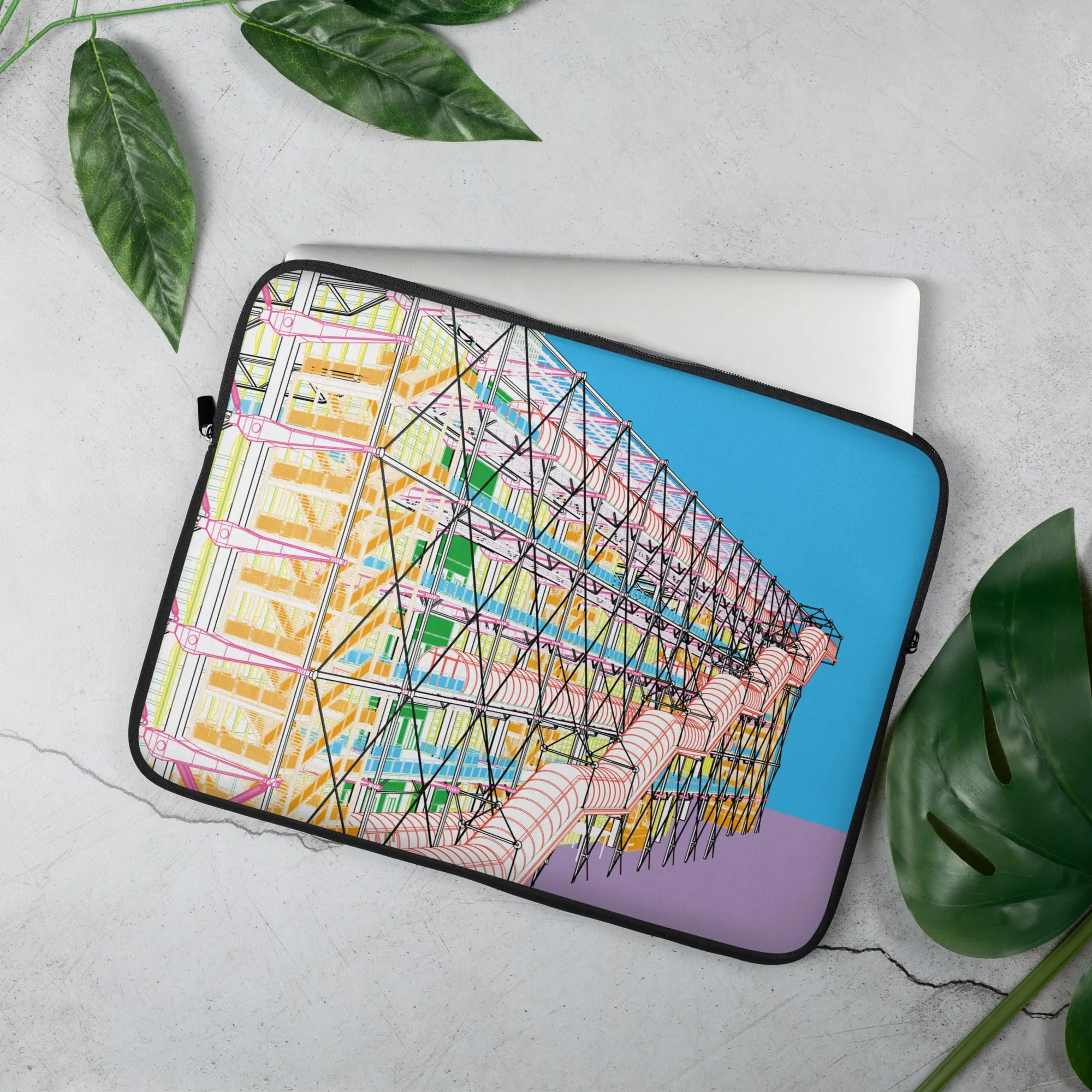 Pompidou Centre Laptop Sleeves