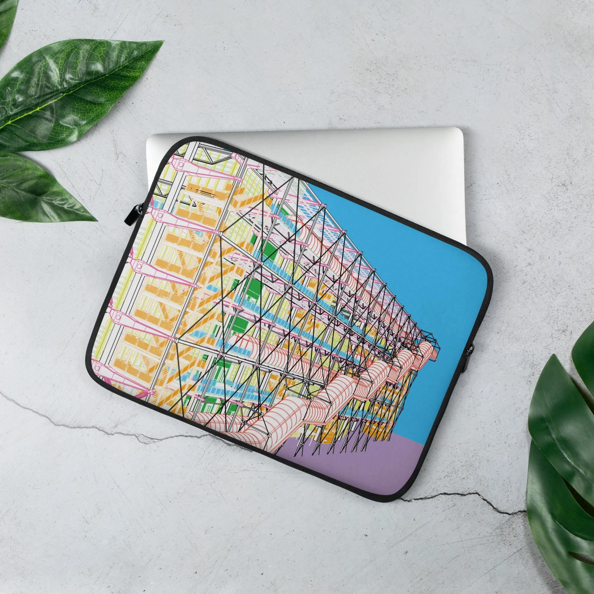 Pompidou Centre Laptop Sleeves