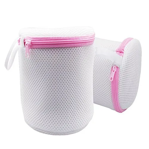 Premium Large Bra Wash Bag for Bras, Lingerie Bag for Laundry, Mesh Laundry Bag for Delicates (2, X-Large)