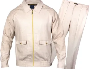 Prestige LNG-135  Linen Jogger Set CD Oatmeal
