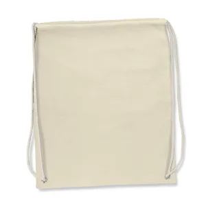 Printwear Florida Cotton Drawstring Backpack (Natural)