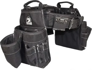 Professional Carpenter's Tool Belt Combo w/Air-Channel Pro Comfort Back Support Belt. (Medium 31-35 Inch Waist)