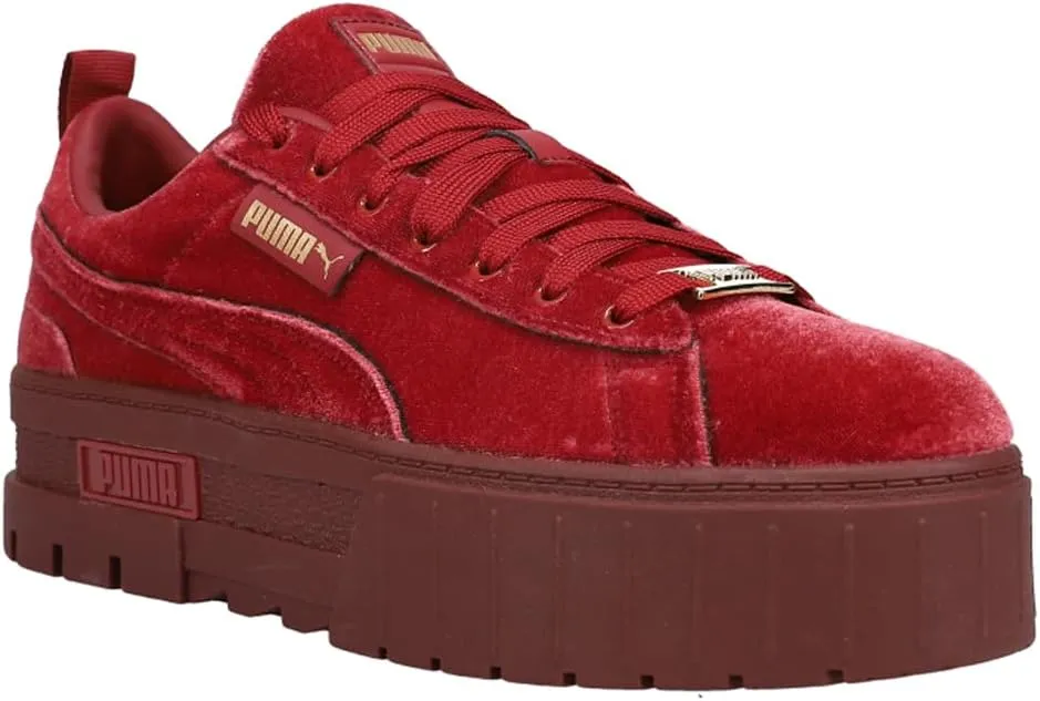 PUMA Womens Mayze Velvet Lifestyle Sneakers Shoes