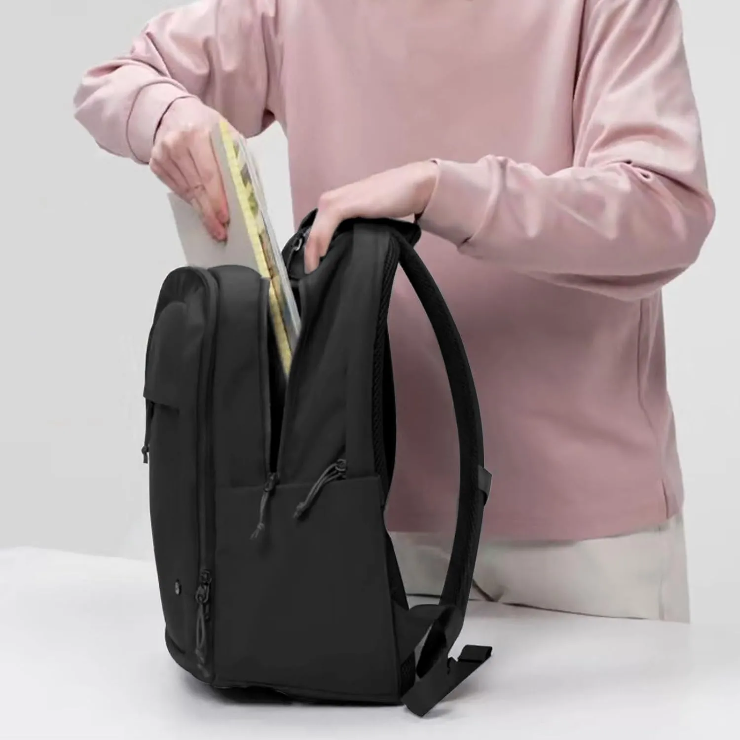 PUREVAVE YKK Zipper Travel Laptop Backpack for Men, and Women