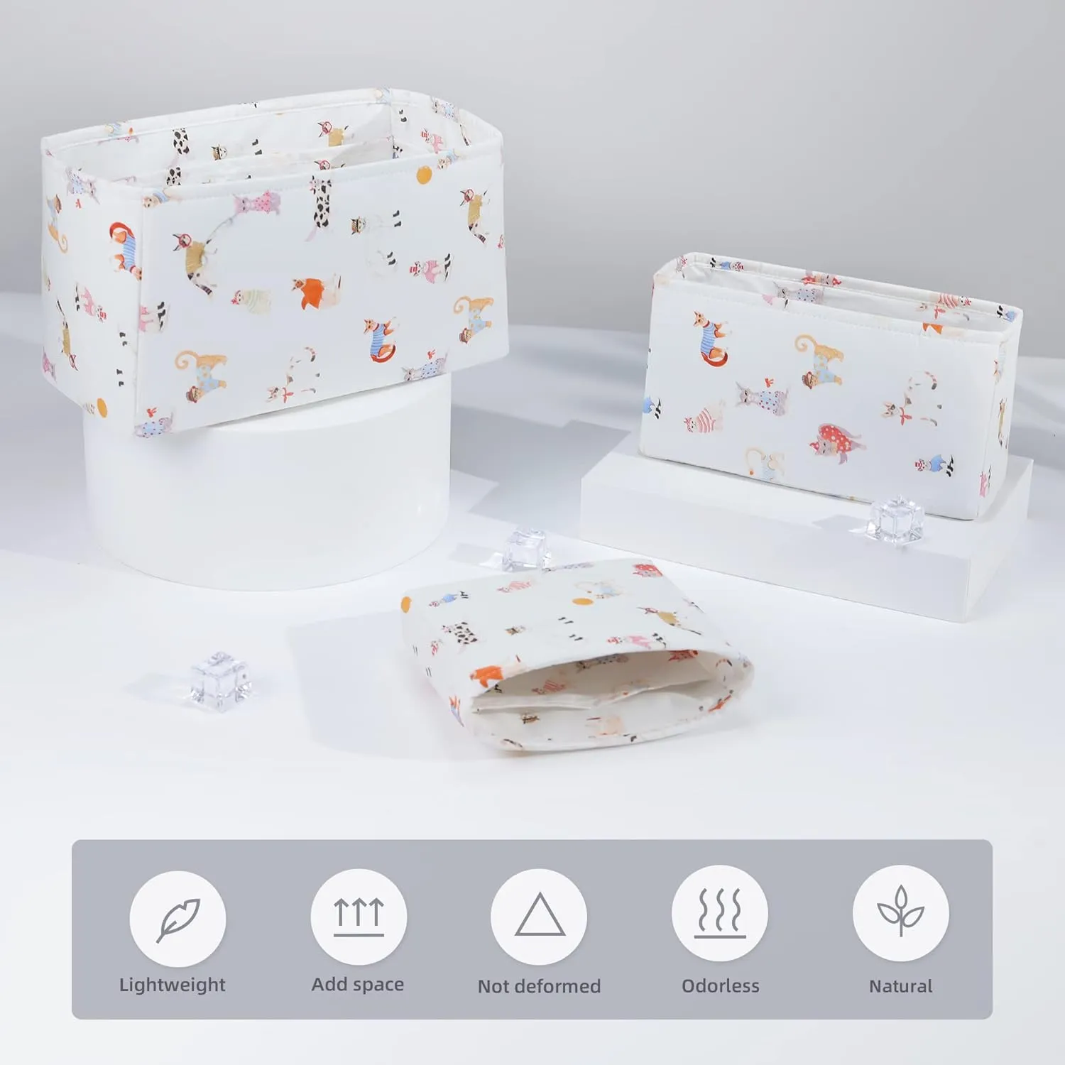 Purse Organizer Insert For Kelly mini/25/28/32/35 bags, Lightweight Bag Organizer Liner, Luxury Handbag Tote Shaper Inner Bag (KL25, Cat Paradise)