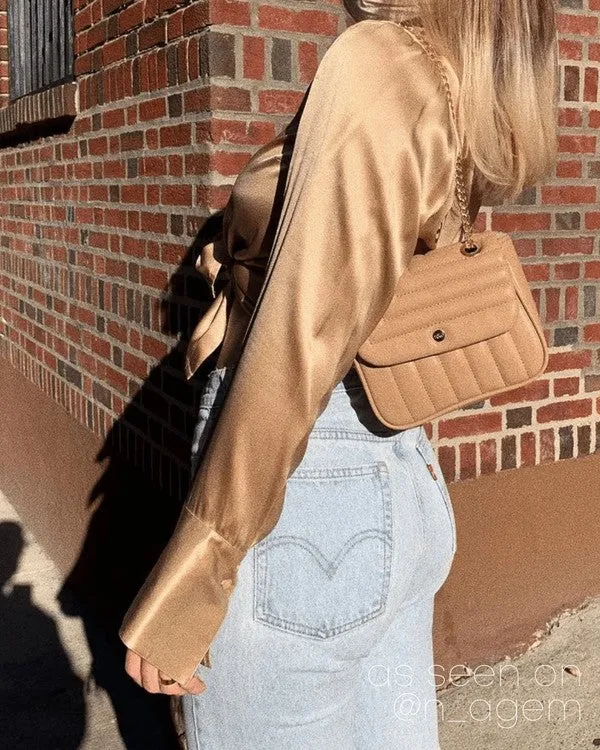 Quilted Flap Bag