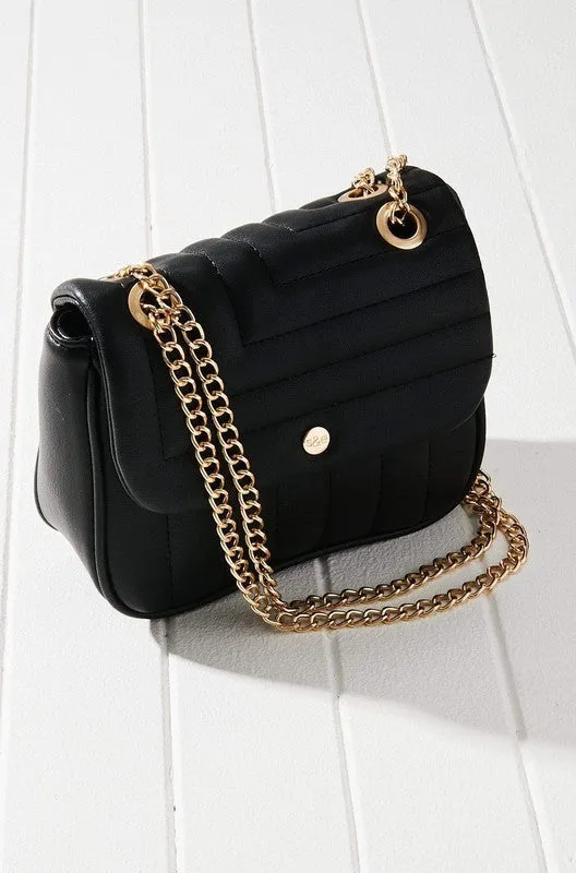 Quilted Flap Bag