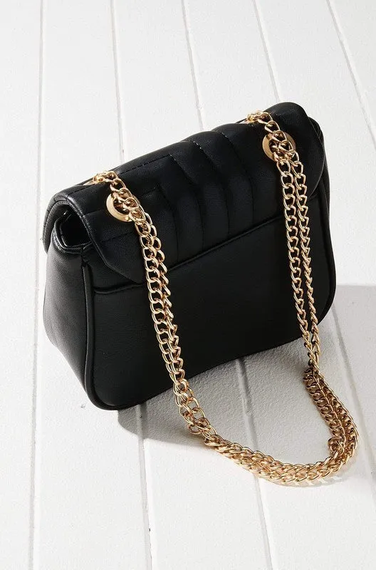Quilted Flap Bag
